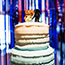  Sylvanian Family and Alien Wedding Cake Topper