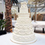 7 Tier Royal Piped Icing Wedding Cake made for an Indian Wedding