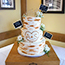 Silver Birch Buttercream Wedding Cake