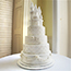Fairy Themed Castle Wedding Cake