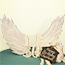 Wafer paper angel wings