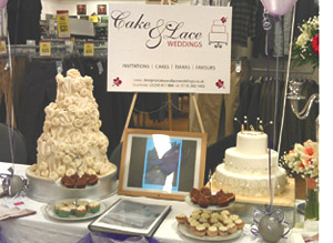 Cake and Lace Weddings in Brides Magazine