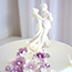 Resin Bride and Groom cake topper